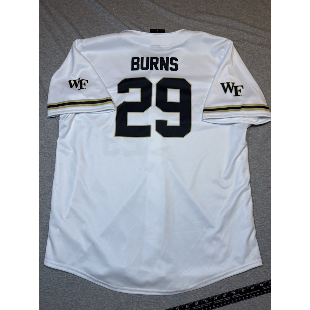 Wake Forest Demon Deacons Burns Jersey - Athletes Thread - Men's Large - Picture 15 of 15